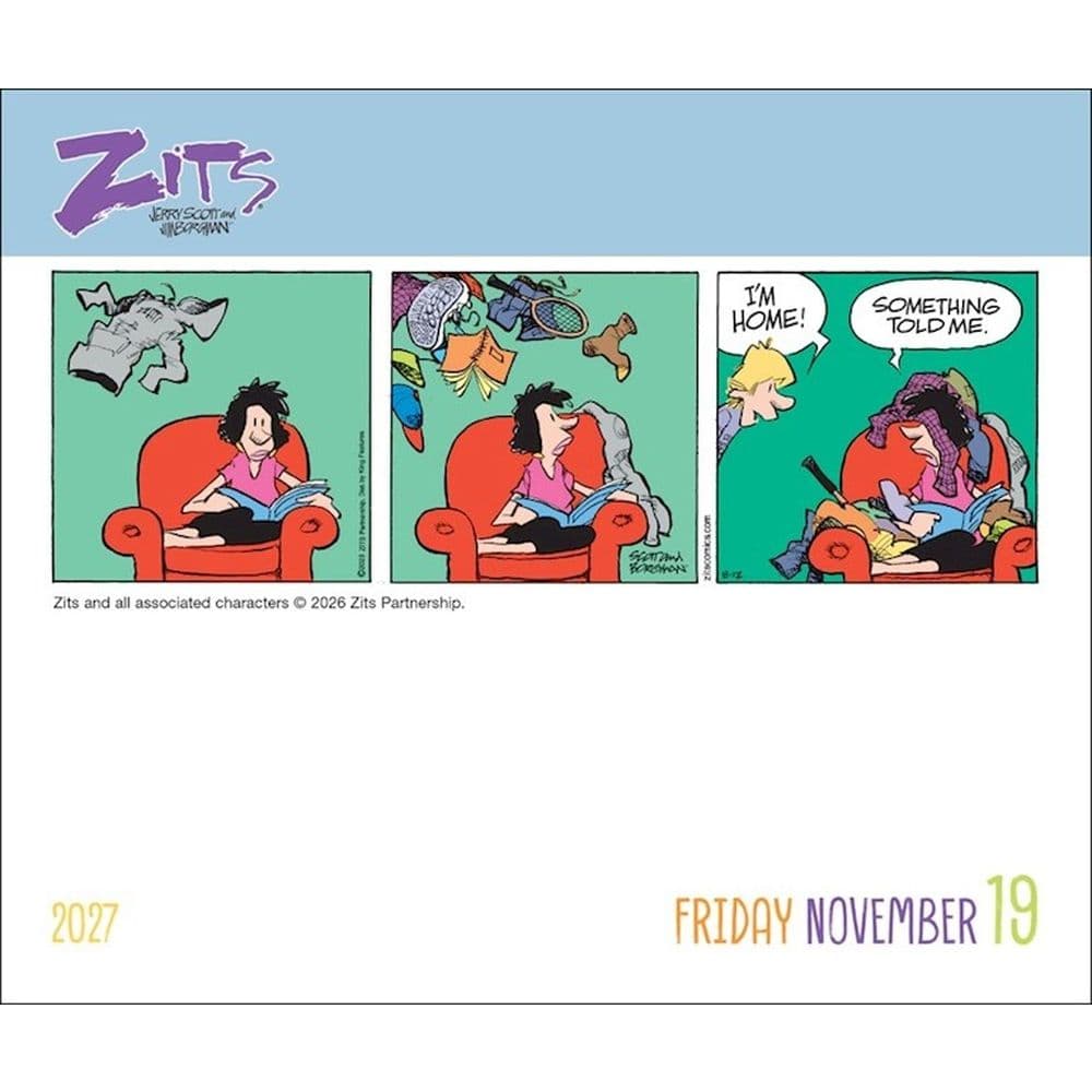 Zits 2027 Desk Calendar Sixth Alternate Image