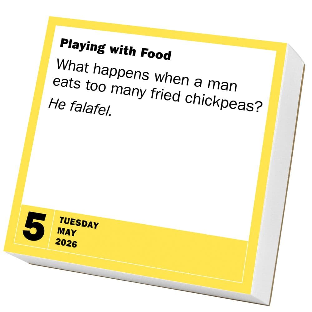 Jokes Puns and Riddles 2026 Desk Calendar Second Alternate Image