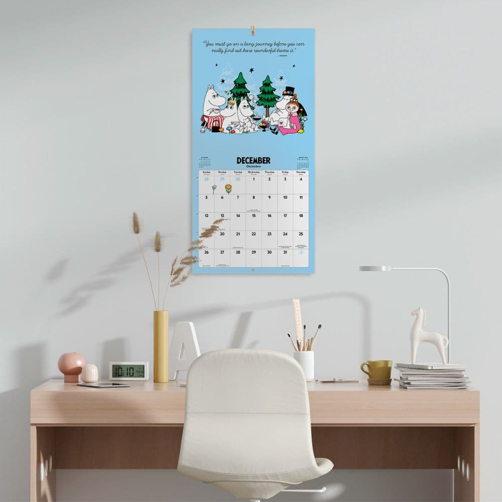 Moomin 2027 Wall Calendar Third Alternate Image
