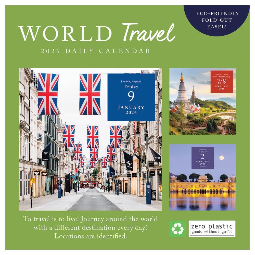 Worlds Best by Travel Leisure 2026 Desk Calendar First Alternate Image