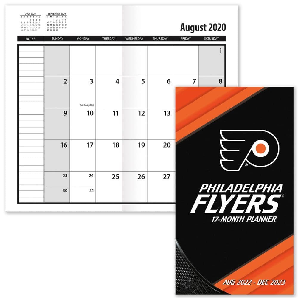 Philadelphia Flyers 2022 Wall Calendar