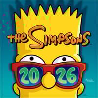 image Simpsons 2026 Wall Calendar Main Image