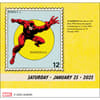image Marvel Stamps 2025 Desk Calendar Second Alternate Image
