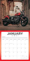 image Harley Davidson 2024 Wall Calendar January