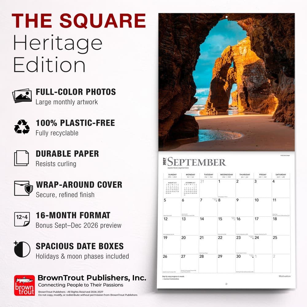 Motivation 2027 Wall Calendar Fifth Alternate Image