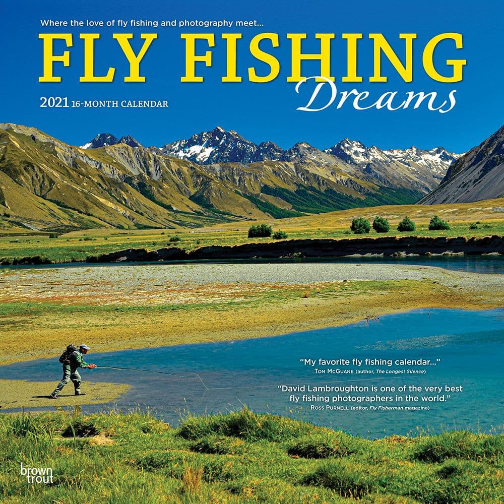 Fly Fishing 2021 Calendar Sports Calendars