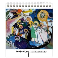 image Kandinsky 2026 Easel Desk Calendar Main Product Image