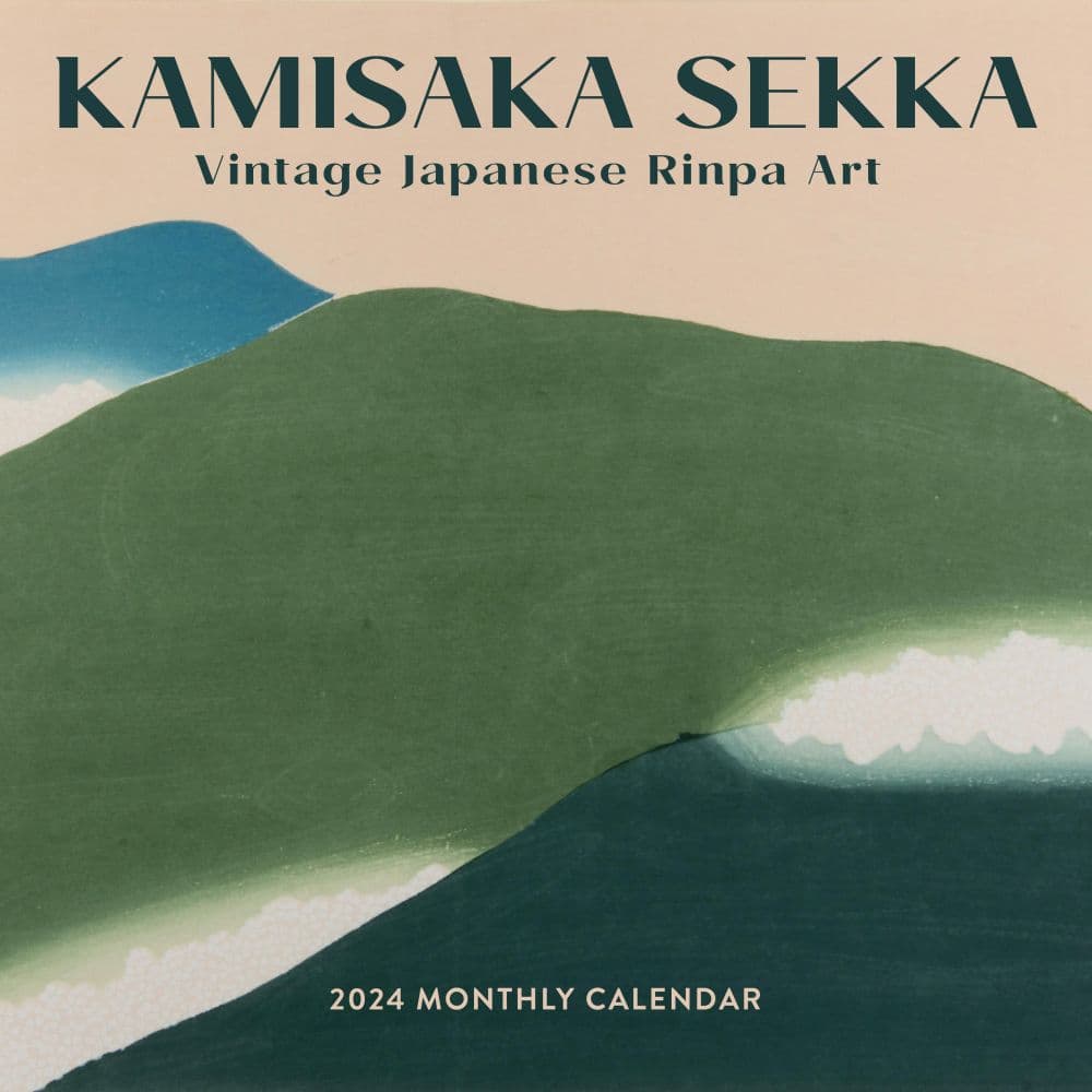 Kamisaka Sekka Vintage Art 2024 Wall Calendar Main Product Image width=&quot;1000&quot; height=&quot;1000&quot;