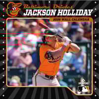 image MLB Baltimore Orioles Jackson Holliday 2026 Wall Calendar Main Product Image