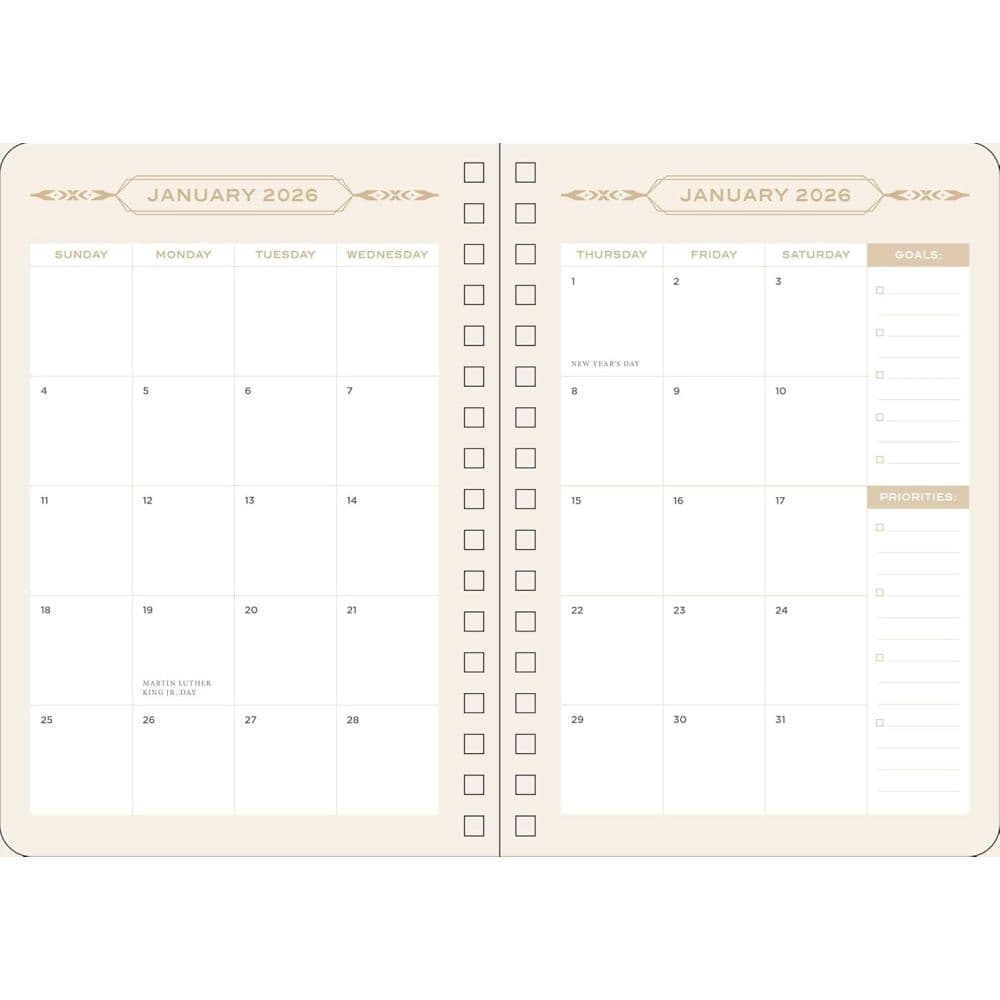 Dune 2026 Weekly Planner Seventh Alternate Image