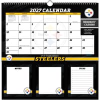 image NFL Pittsburgh Steelers 2027 Memomate Spiral Wall Calendar