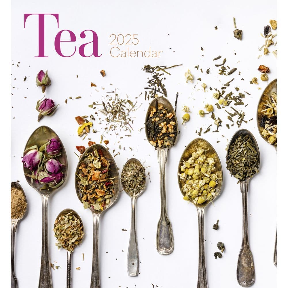 Tea 2025 Wall Calendar  Main Image