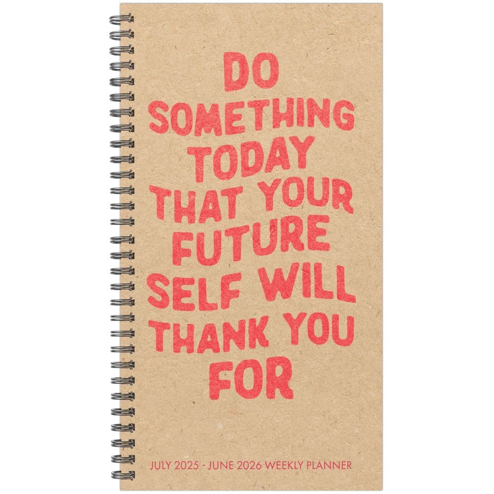Future Self Academic 2026 Weekly Spiral Planner Main Image