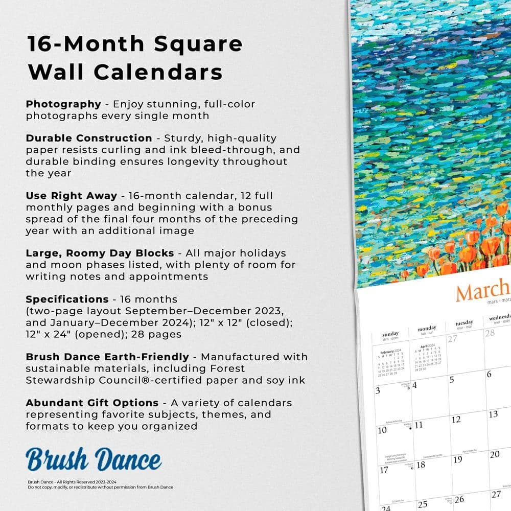 Elsewhere 2024 Wall Calendar Fourth Alternate Image width=&quot;1000&quot; height=&quot;1000&quot;