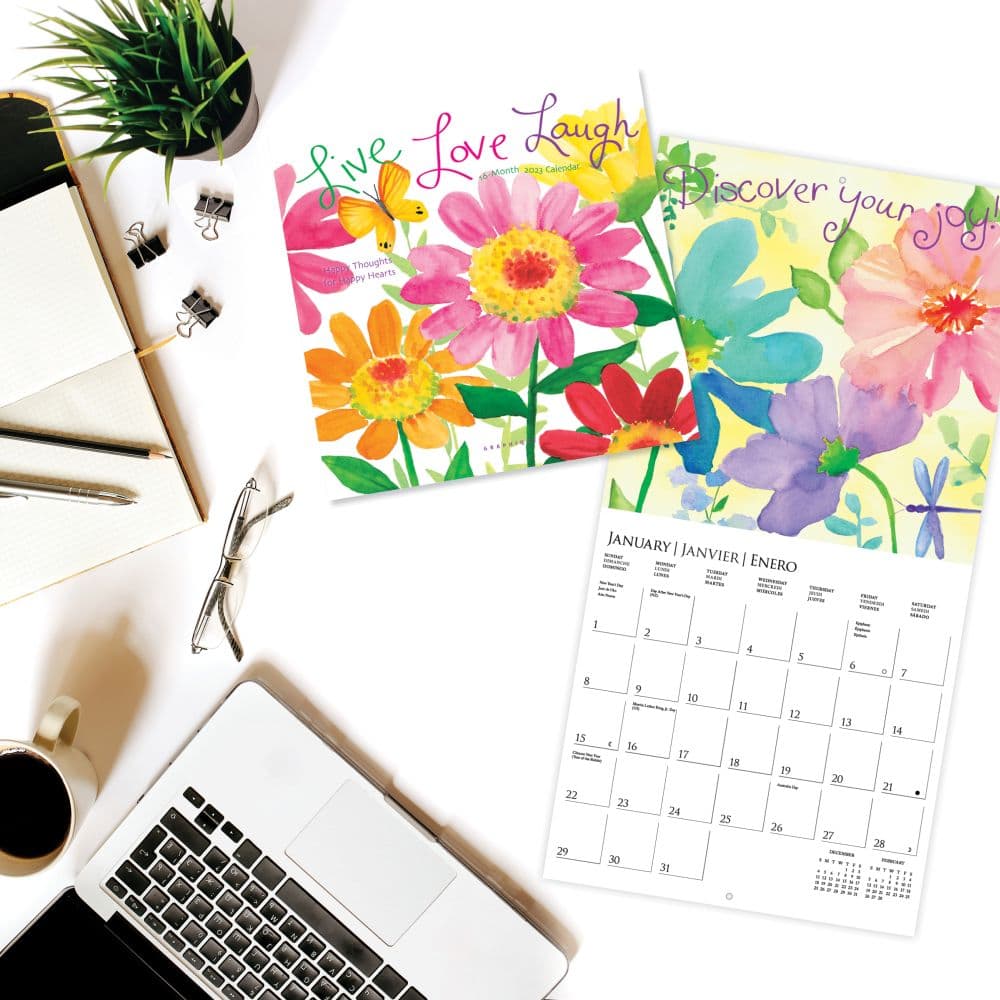 Live Love Laugh 2023 Mini Wall Calendar - Calendars.com