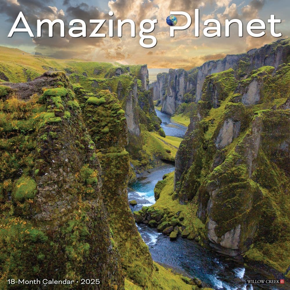 Amazing Planet 2025 Wall Calendar Main Image