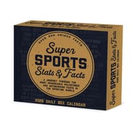 image Super Sports Stats and Facts 2026 Desk Calendar
