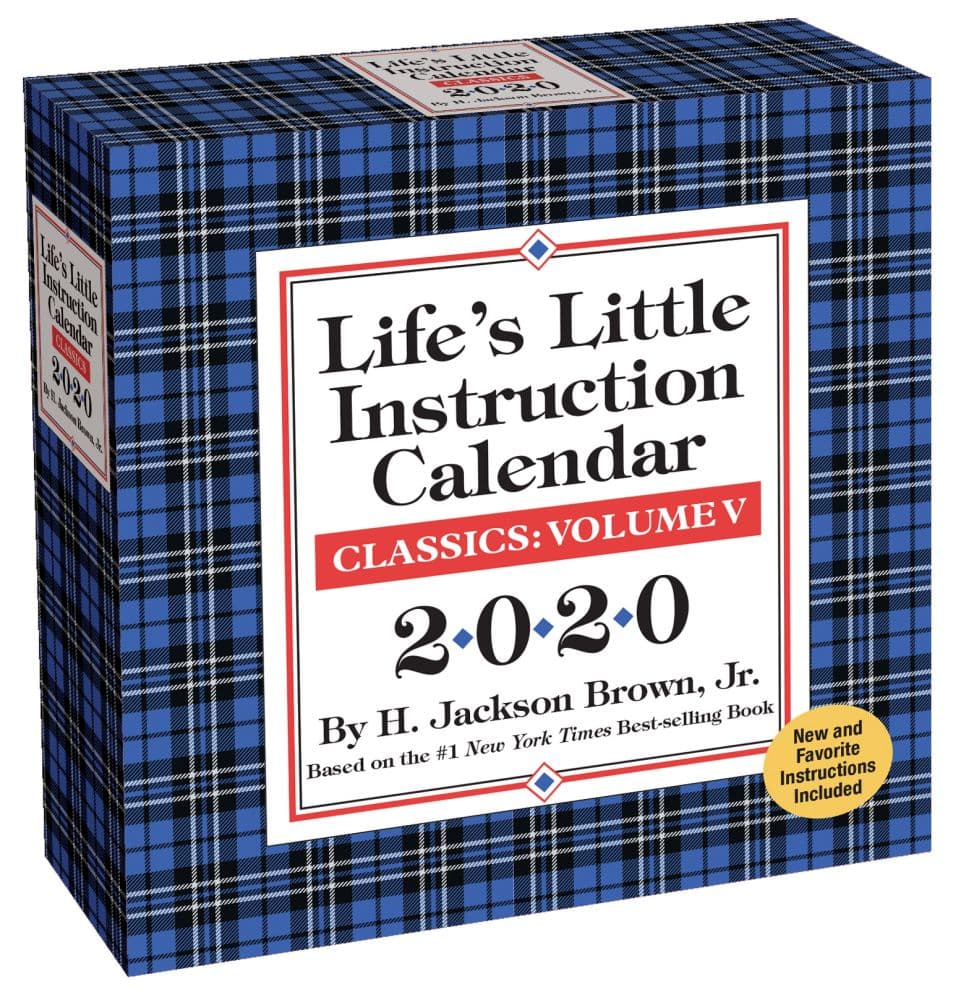 Lifes Little Instruction Desk Calendar - Calendars.com