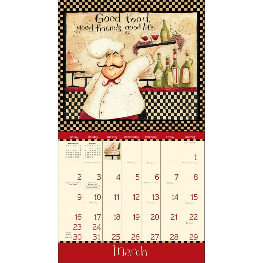 Home In The Kitchen 2025 Wall Calendar by Dan DiPaolo First Alternate Image width=&quot;1000&quot; height=&quot;1000&quot;