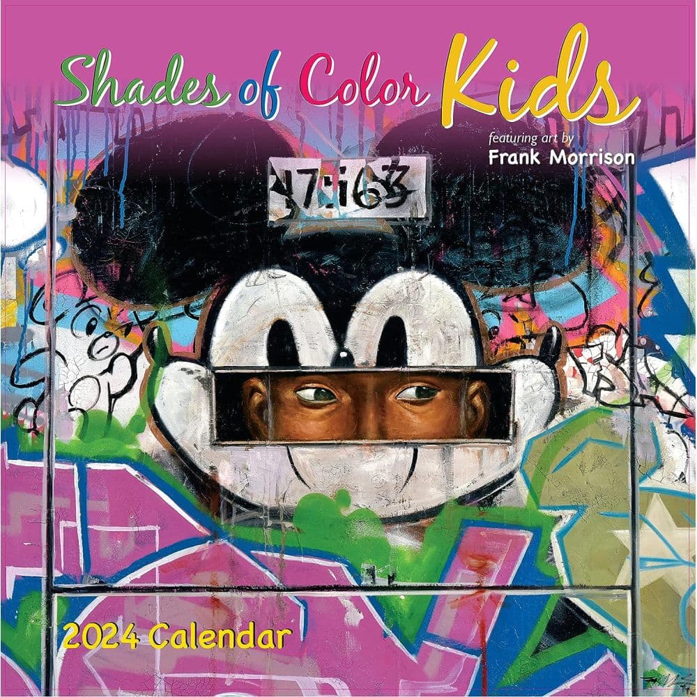 Shades of Color Kids 2024 Wall Calendar Main Product Image width=&quot;1000&quot; height=&quot;1000&quot;