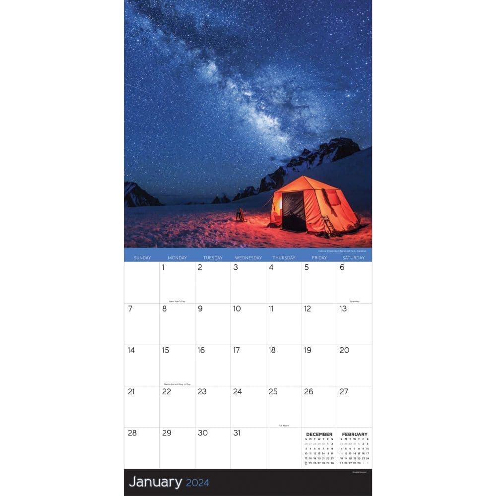 Stargazing 2024 Wall Calendar