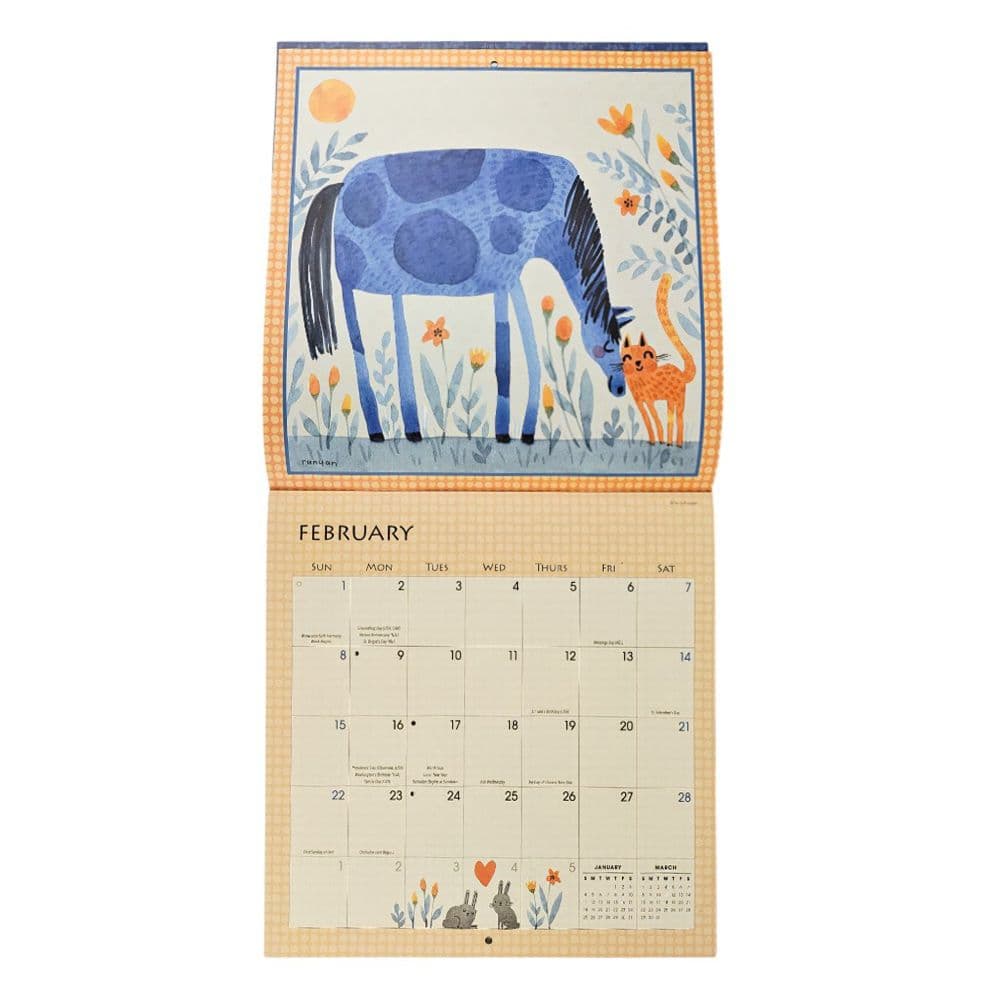 Animals Great and Small 2026 Wall Calendar Fourth Alternate Image