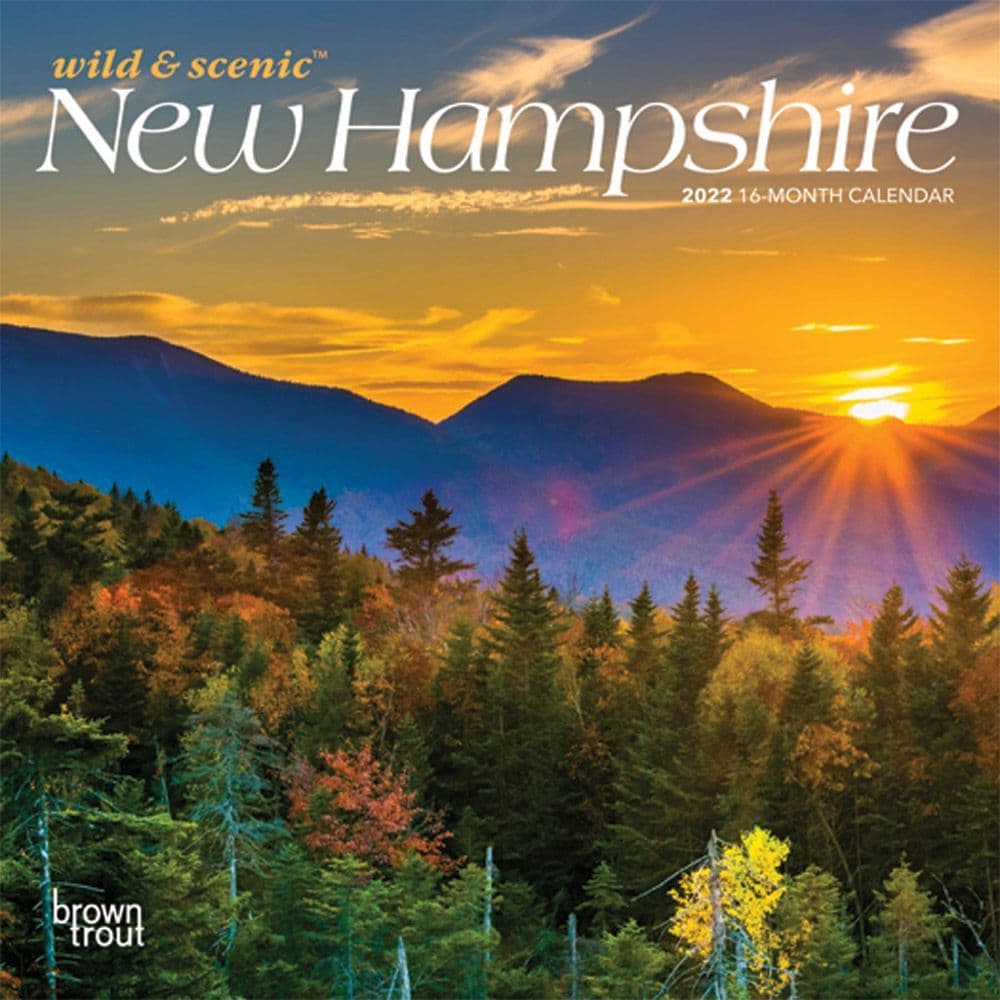 New Hampshire Wild and Scenic 2022 Mini Wall Calendar - Calendars.com