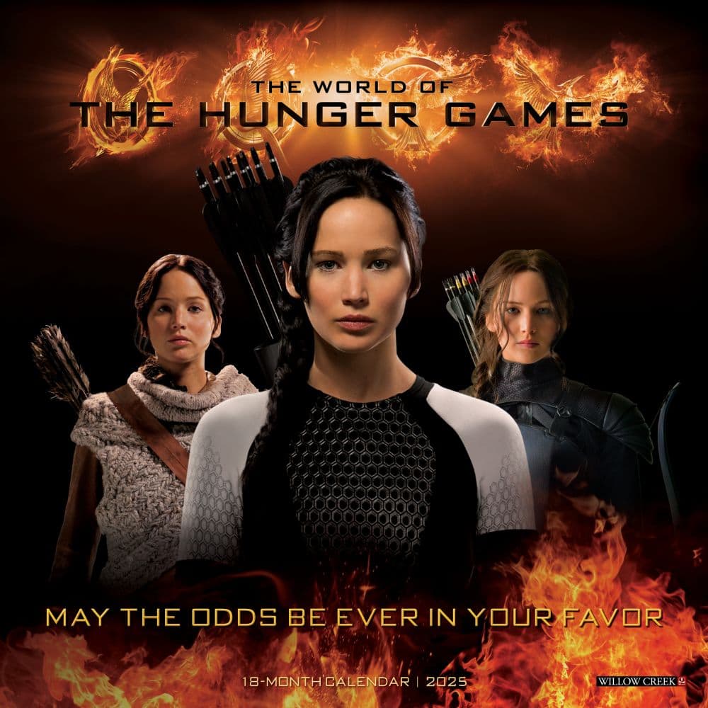 Hunger Games 2025 Wall Calendar Main Image