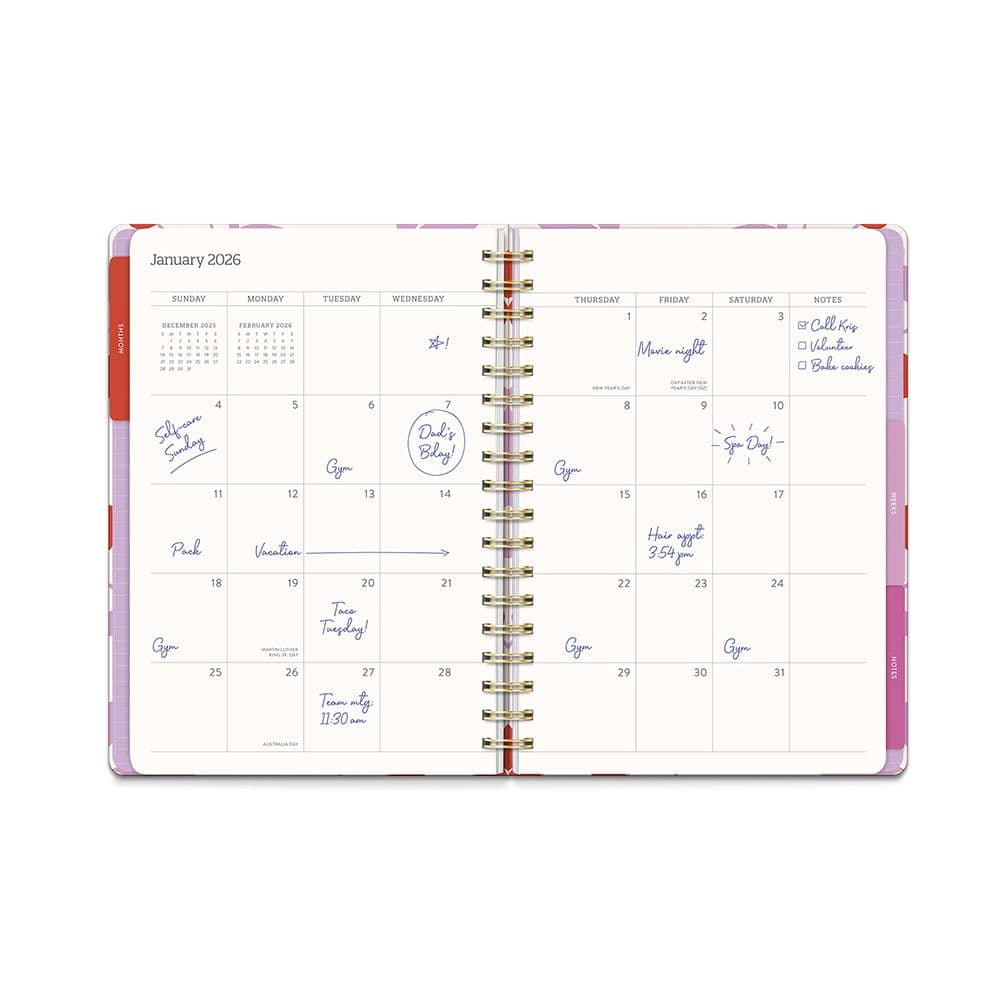 Cherry Sweet Tri Tab 2026 Planner Second Alternate Image