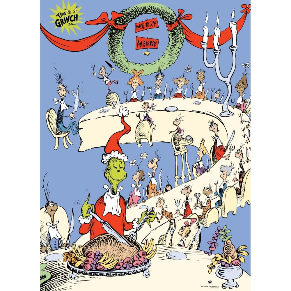 Grinch Feast 1000 Piece Puzzle First Alternate Image