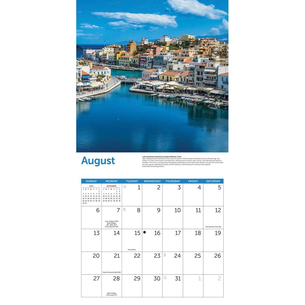 Greek Isles 2023 Wall Calendar - Calendars.com