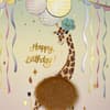 image Joyful Giraffe Birthday Celebration Card