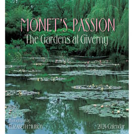 Monet's Passion 2024 Wall Calendar