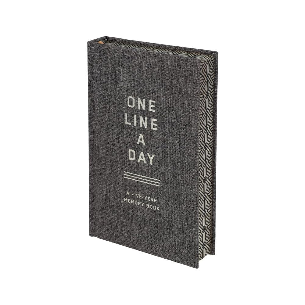 Charcoal Canvas One Line a Day Memory Book Sixth Alternate Image