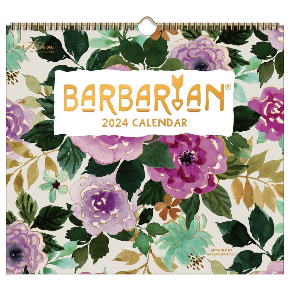 Barbarian 2024 Wall Calendar - Calendars.com