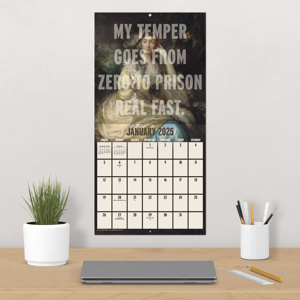 Everyday Sassy 2025 Wall Calendar Alt4