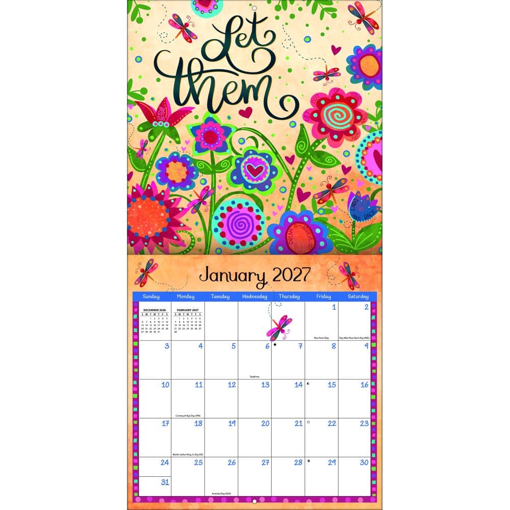 Inspirivity 2027 Wall Calendar by Jennifer Wagner Second Alternate Image