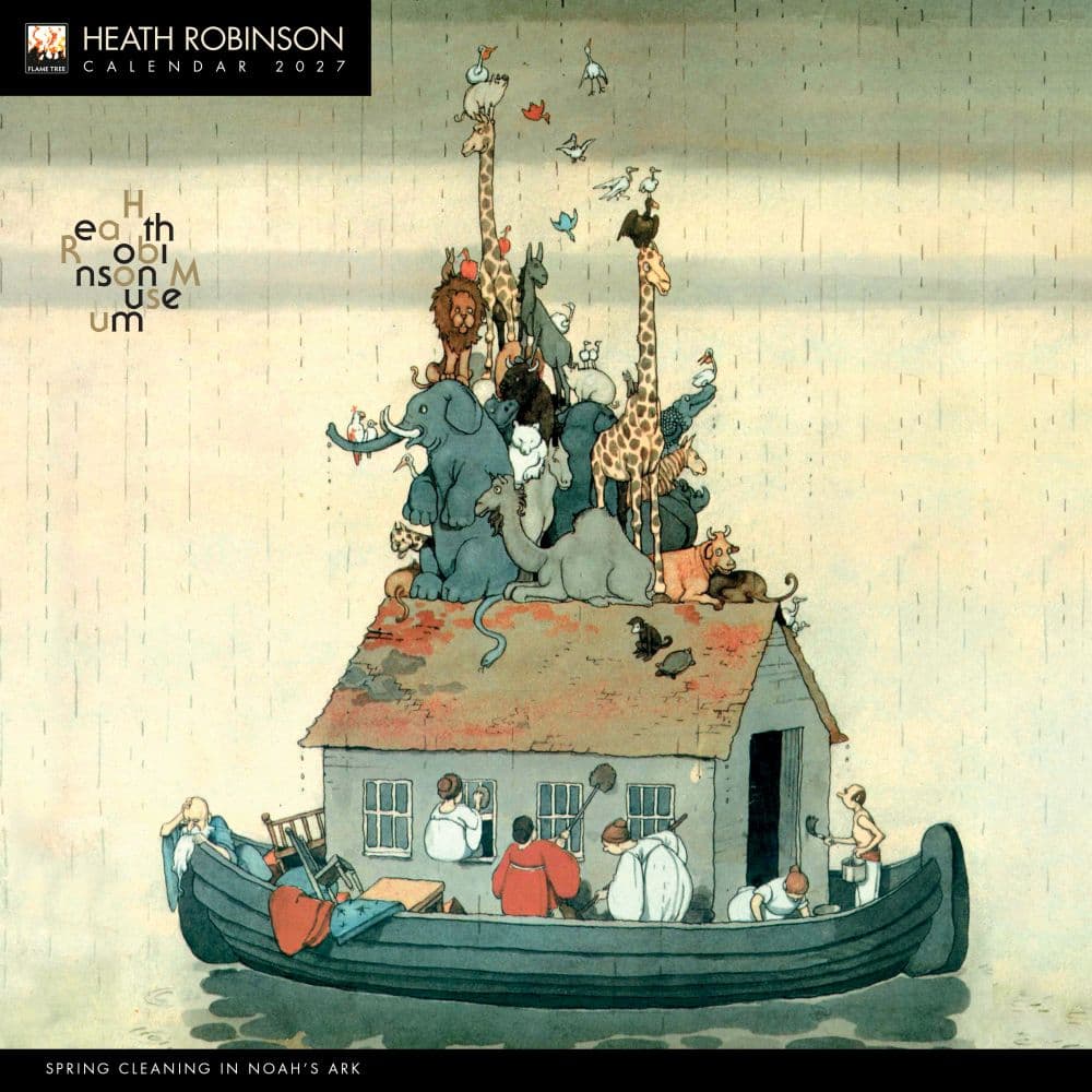 Heath Robinson 2027 Wall Calendar