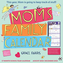 Mom's Family 2025 Wall Calendar