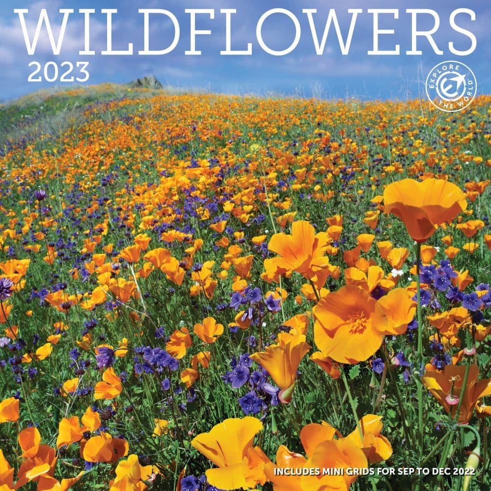 Wildflowers 2023 Wall Calendar