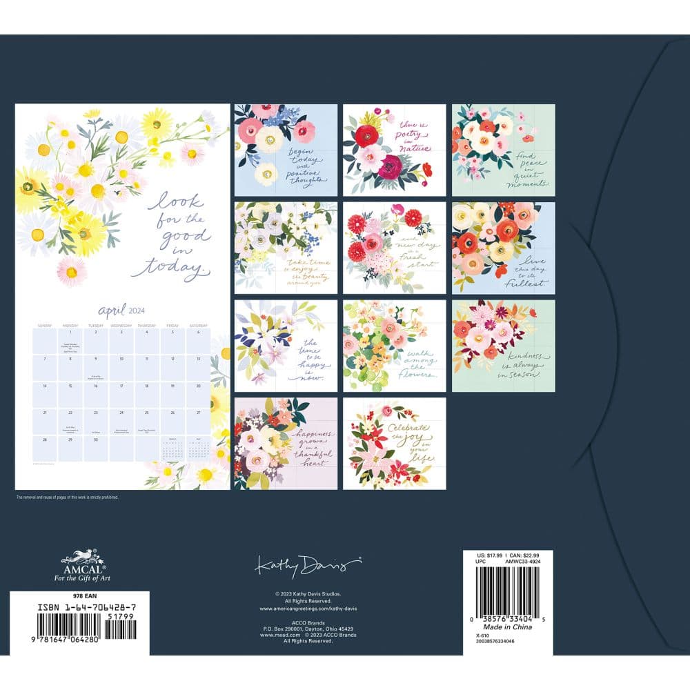 Davis Art Amcal 2024 Wall Calendar