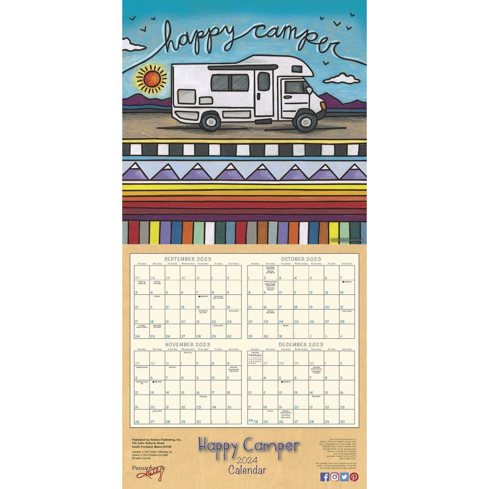 Happy Camper 2024 Wall Calendar Calendars Com   E6ceb751 1dc1 49f7 895a Bbcf4028667a