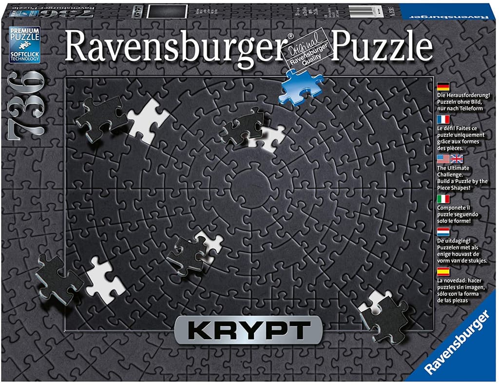 Krypt Black 736pc Puzzle Main Image