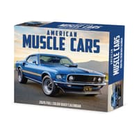 image American Muscle Cars 2026 Desk Calendar  Main Image