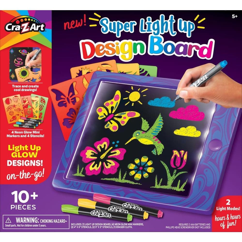 CraZ Art Super Light Up Doodle Board Fifth Alternate Image