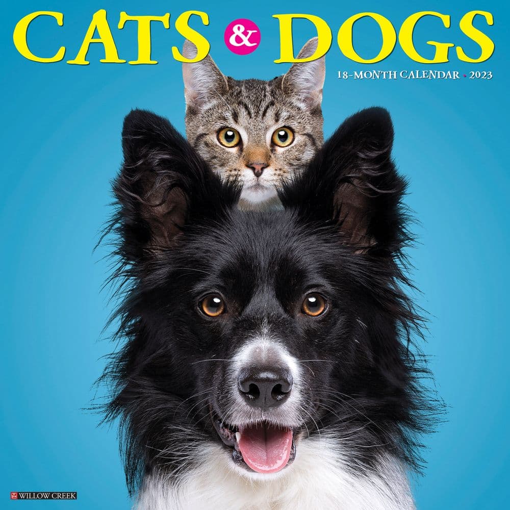 Cats and Dogs 2023 Wall Calendar - Calendars.com