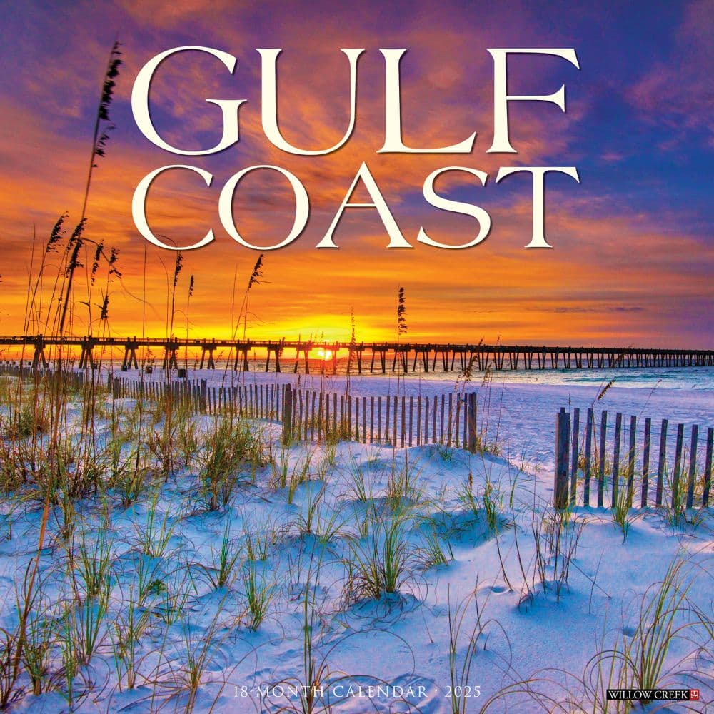 Gulf Coast 2025 Wall Calendar