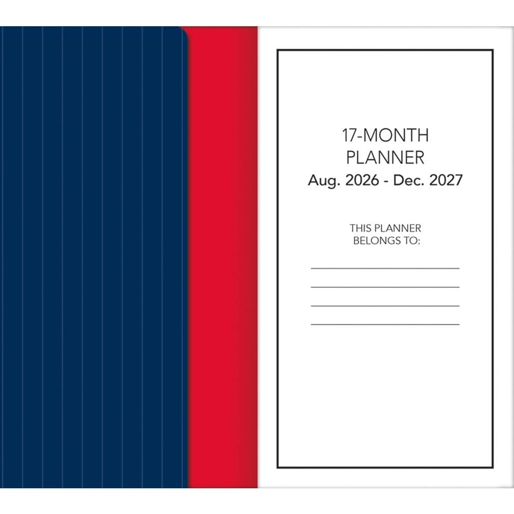 MLB Boston Red Sox 17 Month 2027 Pocket Planner Fourth Alternate Image