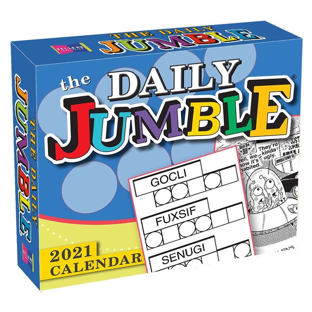 Daily Jumble Desk Calendar