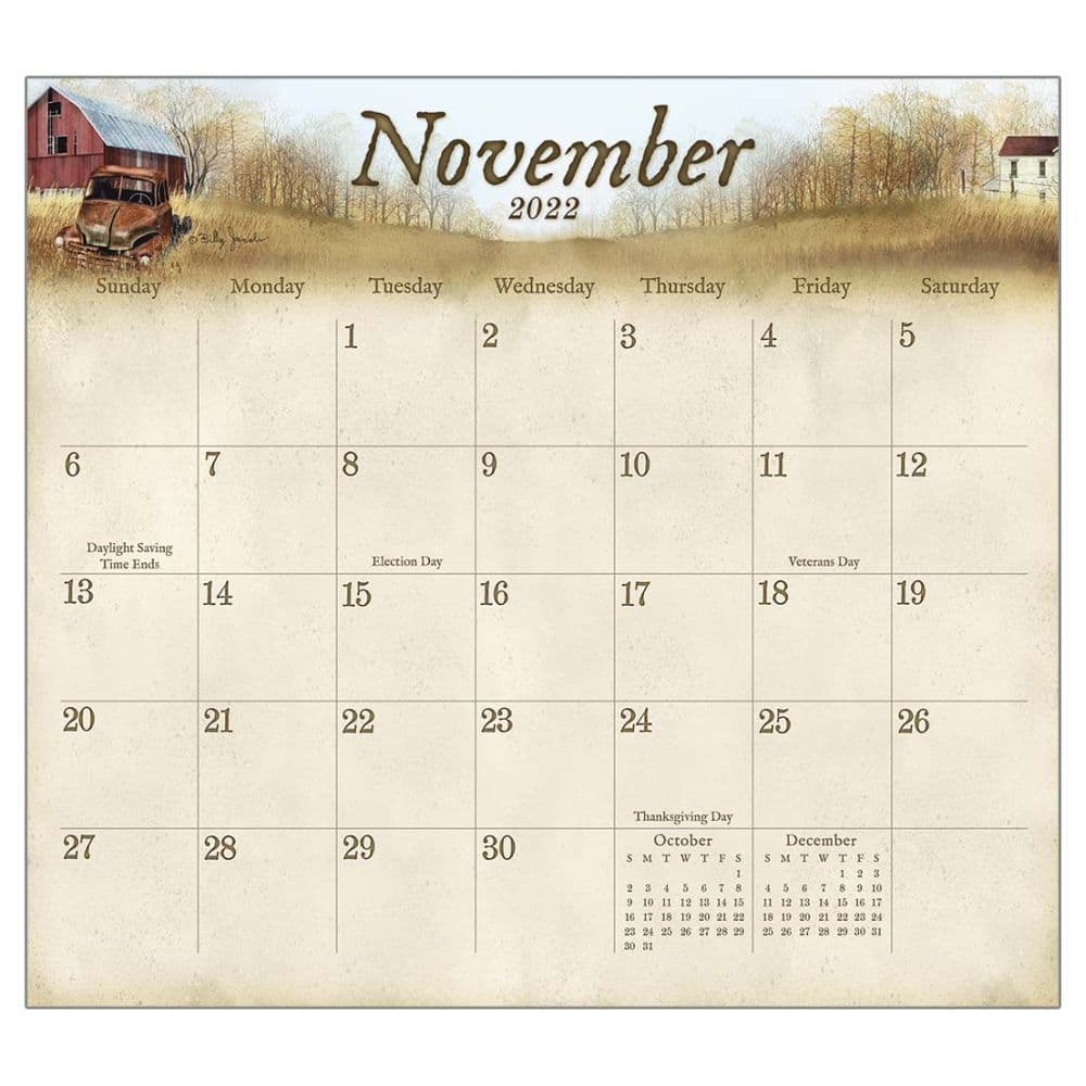 Road Home 2022 Magnetic Calendar